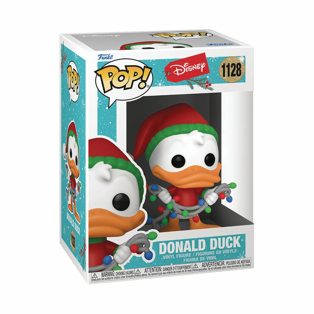 Figures POP! Disney Holiday 2021 Donald Duck (C: 1-1-2) - Funko Vinyl Figure 4 Figures POP! Disney Holiday 2021 Donald Duck (C: 1-1-2) - Funko Vinyl Figure