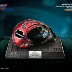 Marvel Avengers: Endgame - Iron Man Mark 50 Helmet Battle Damaged - Beast Kingdom Master Craft Statue Figure [Pre-order]