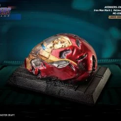 Marvel Avengers: Endgame - Iron Man Mark 50 Helmet Battle Damaged - Beast Kingdom Master Craft Statue Figure [Pre-order]