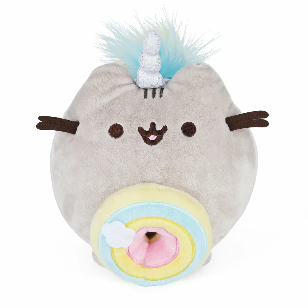 Gund Pusheenicorn Donut Log Rainbow - Gund 9.5" Plush 6 Gund Pusheenicorn Donut Log Rainbow - Gund 9.5" Plush