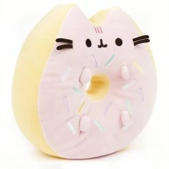 Plushies Pusheen Sprinkle Donut Squishy Pink And Mint - Gund 12