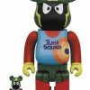 Figures Space Jam New Legacy - Marvin The Martian - Medicom Toy 100% & 400% Be@rbrick Figure (SET) [Pre-order]
