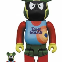 Figures Space Jam New Legacy - Marvin The Martian - Medicom Toy 100% & 400% Be@rbrick Figure (SET) [Pre-order]