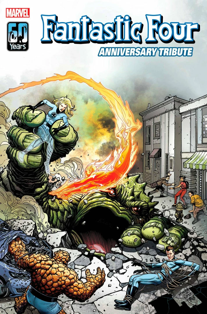 Fantastic Four Anniversary Tribute #1 - Marvel PRH Comic Book 3 Fantastic Four Anniversary Tribute #1 - Marvel PRH Comic Book