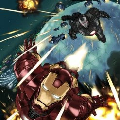 Captain America Iron Man #1 (Of 5) Kubert Infinity Saga Var - Marvel PRH Comic Book [Pre-order]