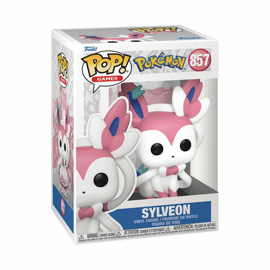 POP! Games Pokemon S9 Sylveon - Funko Vinyl Figure 4 POP! Games Pokemon S9 Sylveon - Funko Vinyl Figure