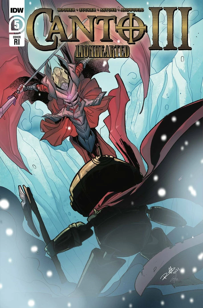 Canto Iii Lionhearted #5 (Of 6) CVR B 10 Copy Incv Ingranata - IDW Publishing Comic Book (Pre-order) Dec 2021 3 Canto Iii Lionhearted #5 (Of 6) CVR B 10 Copy Incv Ingranata - IDW Publishing Comic Book (Pre-order) Dec 2021