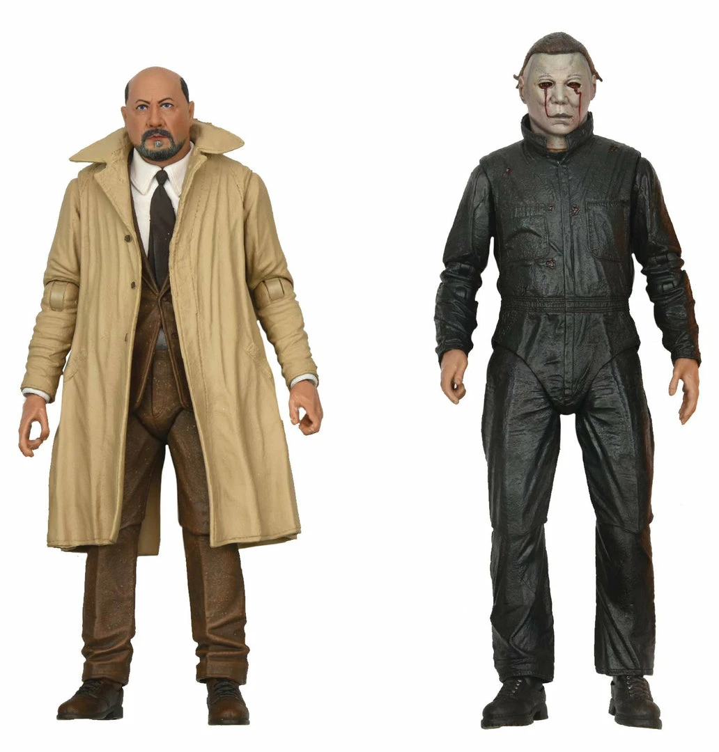 Figures Halloween 2 Michael Myers & Dr Loomis 2Pk (C: 1-1-2) - NECA 7in Action Figure 3 Figures Halloween 2 Michael Myers & Dr Loomis 2Pk (C: 1-1-2) - NECA 7in Action Figure