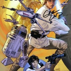 DF Star Wars #1 Exc Land SGN (C: 0-1-2) - Dynamic Forces Comic Book [Pre-order]