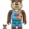 Space Jam New Legacy Tasmanian Devil - Medicom Toy 100% & 400% Be@rbrick Figure (SET) [Pre-order]