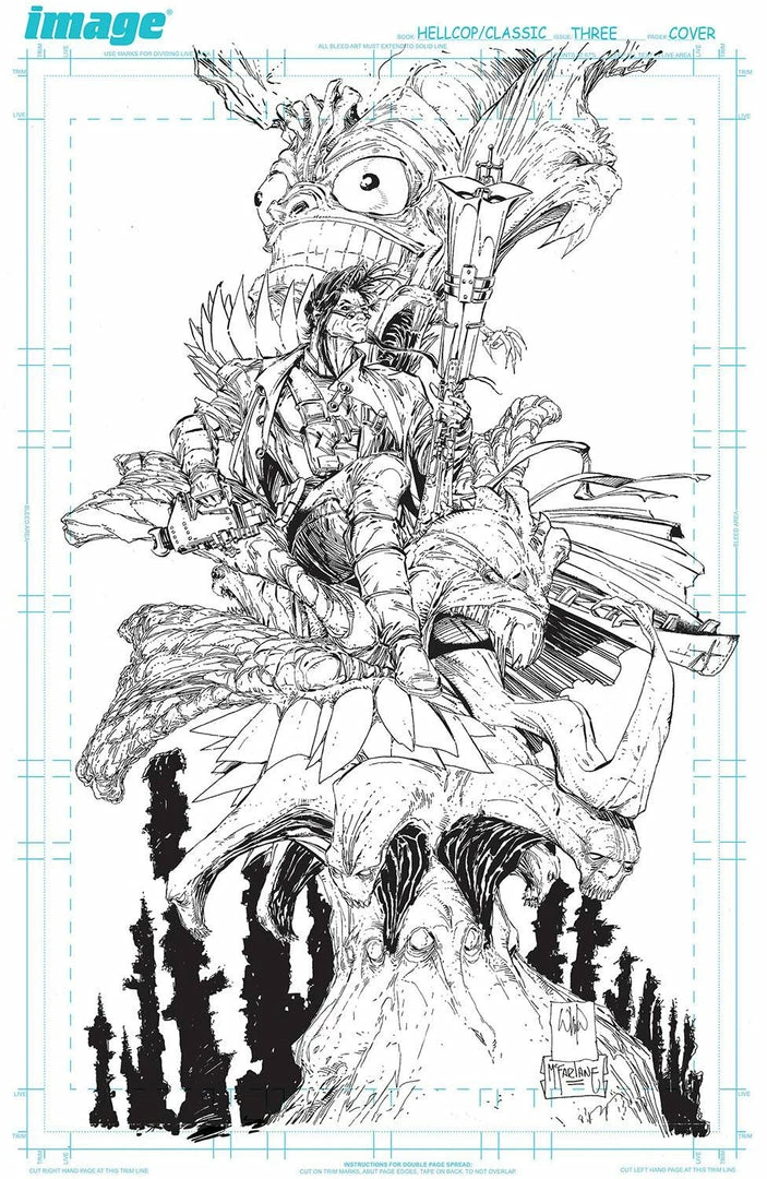 Image Comics All Comic Books Hellcop #3 Cover C Portacio & McFarlane Virgin (MR) - Image Comic Book 3 Image Comics All Comic Books Hellcop #3 Cover C Portacio & McFarlane Virgin (MR) - Image Comic Book