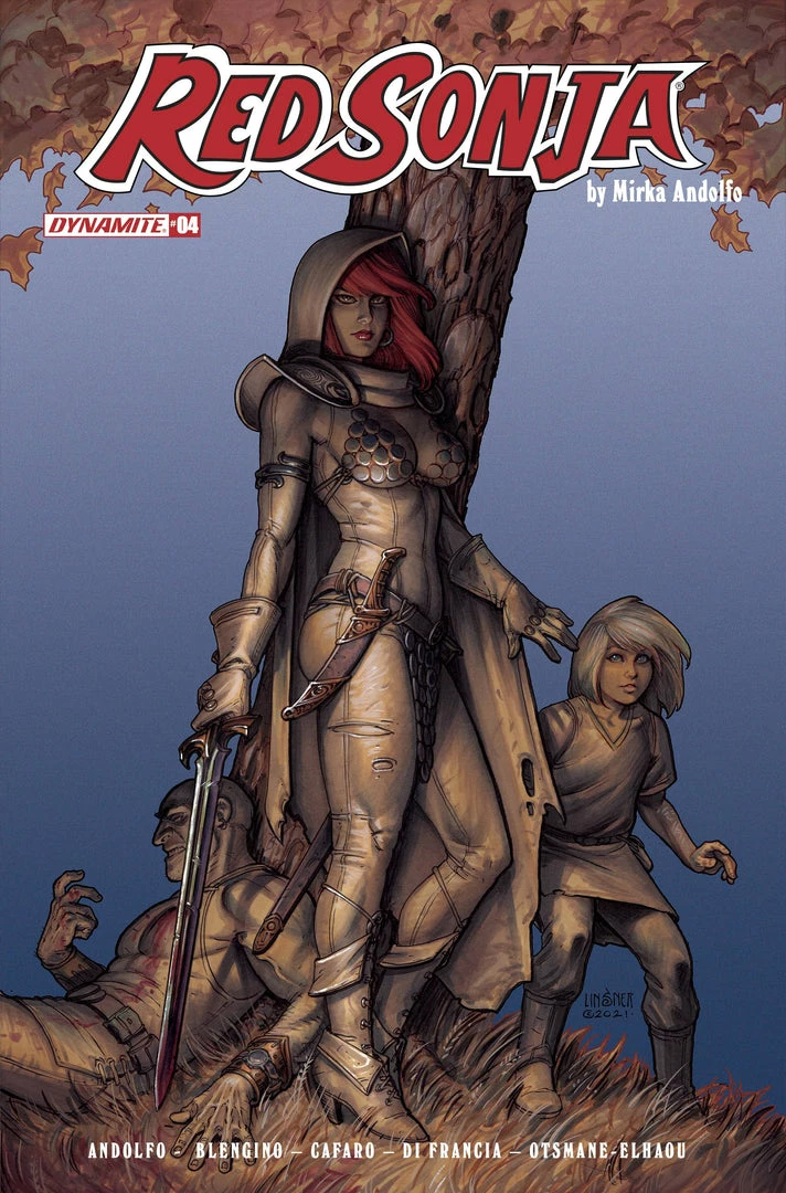 Red Sonja (2021) #4 Cover C Linsner - Dynamite Comic Book 3 Red Sonja (2021) #4 Cover C Linsner - Dynamite Comic Book