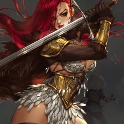 All Comic Books Red Sonja (2021) #4 Cover J Anacleto Limited Virgin Edition (C: 0-1-2) - Dynamite Comic Book