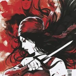 Elektra Black White Blood #1 (Of 4) Artist B Var - Marvel PRH Comic Book