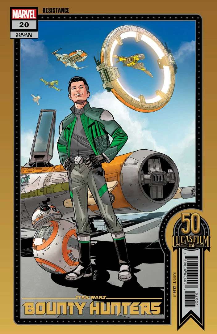 Star Wars Bounty Hunters #20 Sprouse Lucasfilm 50Th Var - Marvel PRH Comic Book 3 Star Wars Bounty Hunters #20 Sprouse Lucasfilm 50Th Var - Marvel PRH Comic Book