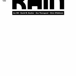 Image Comics Joe Hill Rain #1 (Of 5) CVR C Blank CVR - Image Comic Book