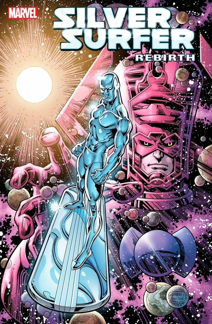 Silver Surfer Rebirth #1 (Of 5) Jurgens Var - Marvel PRH Comic Book 3 Silver Surfer Rebirth #1 (Of 5) Jurgens Var - Marvel PRH Comic Book