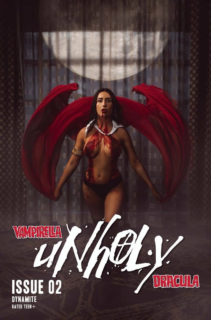 Vampirella Dracula Unholy #2 CVR E Cosplay - Dynamite Comic Book All Comic Books 3 Vampirella Dracula Unholy #2 CVR E Cosplay - Dynamite Comic Book All Comic Books