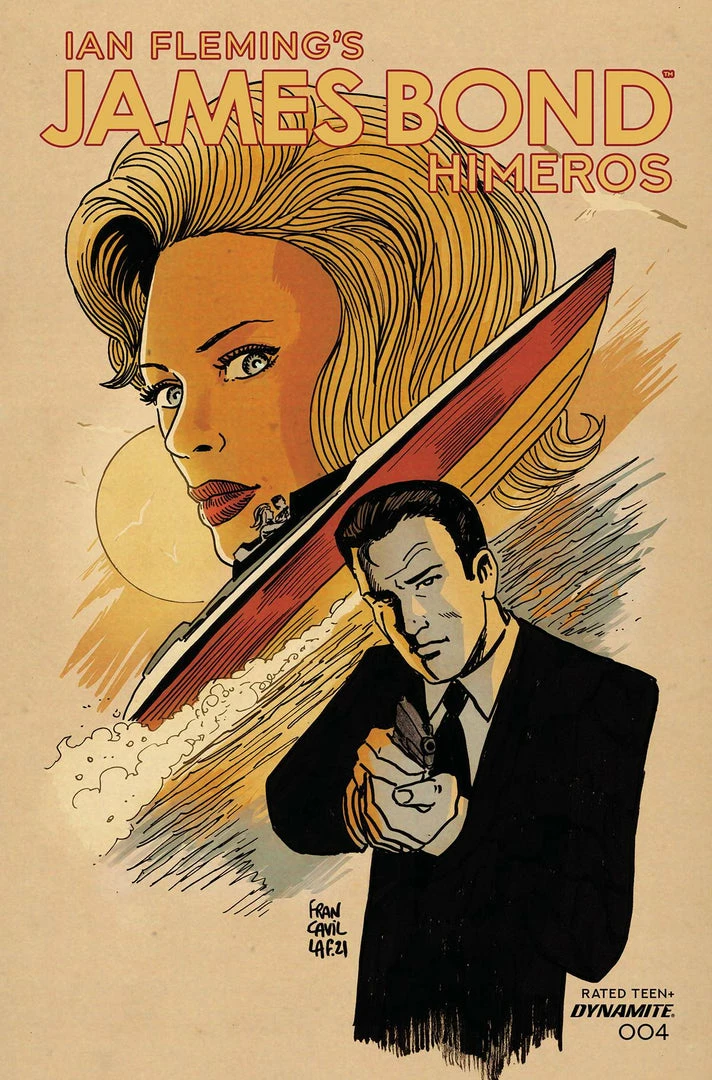 James Bond Himeros #4 CVR A Francavilla(C: 0-1-2) - Dynamite Comic Book 3 James Bond Himeros #4 CVR A Francavilla(C: 0-1-2) - Dynamite Comic Book