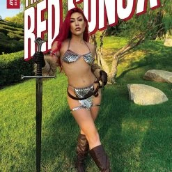 Invincible Red Sonja #8 CVR E Cosplay - Dynamite Comic Book [Pre-order]