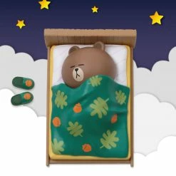 Beast Kingdom Co., Ltd Line Friends MEA-034 Night-Night- Beast Kingdom Blind Box Mini Figure [Pre-order]