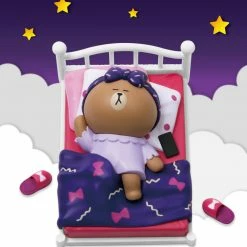 Beast Kingdom Co., Ltd Line Friends MEA-034 Night-Night- Beast Kingdom Blind Box Mini Figure [Pre-order]