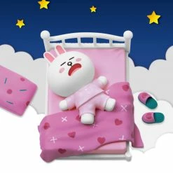 Beast Kingdom Co., Ltd Line Friends MEA-034 Night-Night- Beast Kingdom Blind Box Mini Figure [Pre-order]