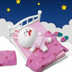 Beast Kingdom Co., Ltd Line Friends MEA-034 Night-Night- Beast Kingdom Blind Box Mini Figure [Pre-order]