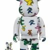 Figures Grateful Dead Dancing Bear - Medicom Toy 100% & 400% Be@rbrick Figure (SET Of 2) [Pre-order]