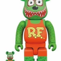 Figures Rat Fink - Medicom Toy 100% & 400% Be@rbrick Figure (SET Of 2) [Pre-order]