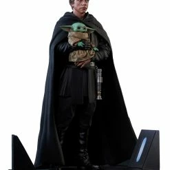 Diamond Select Toys LLC Star Wars Premier Collection Mandalorian Luke & Grogu - Diamond Select Toys Statue Figure [Pre-order]
