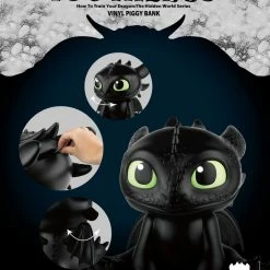 How To Train Your Dragon - Toothless Piggy Bank - Beast Kingdom Co., Ltd Vinyl Figure [Pre-order]