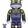 Evangelion Eva 13 New Paint - Medicom Toy 100% & 400% Be@rbrick Figure (SET Of 2) [Pre-order]