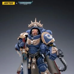 Warhammer 40K - Ultramarines Primaris Captain Gravis Armor Brother Captain Voltain - JoyToy 1/18 Scale Figure [Pre-order] Figures