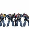 Warhammer 40K - Space Wolves Battle Hunter - JoyToy 1/18 Scale Figure (Set Of 4) [Pre-order] Figures
