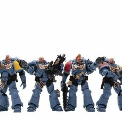 Warhammer 40K - Space Wolves Battle Hunter - JoyToy 1/18 Scale Figure (Set Of 4) [Pre-order] Figures