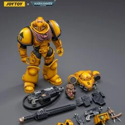 WarhammerV Figures Warhammer 40K - Imperial Fists Intercessors Brother Marine 02 - JoyToy 1/18 Scale Figure [Pre-order]