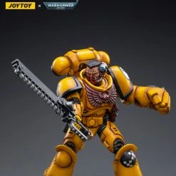 Warhammer 40K - Imperial Fists Intercessor Brother Sergeant Sevito - JoyToy 1/18 Scale Figure [Pre-order] Figures