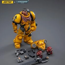 Warhammer 40K - Imperial Fists Intercessor Brother Sergeant Sevito - JoyToy 1/18 Scale Figure [Pre-order] Figures