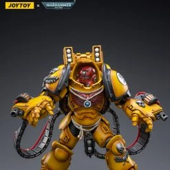 WarhammerV Warhammer 40K - Imperial Fists Intercessors Brother Sergeant Lycias - JoyToy 1/18 Scale Figure [Pre-order] Figures