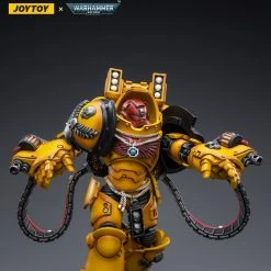 WarhammerV Warhammer 40K - Imperial Fists Intercessors Brother Sergeant Lycias - JoyToy 1/18 Scale Figure [Pre-order] Figures
