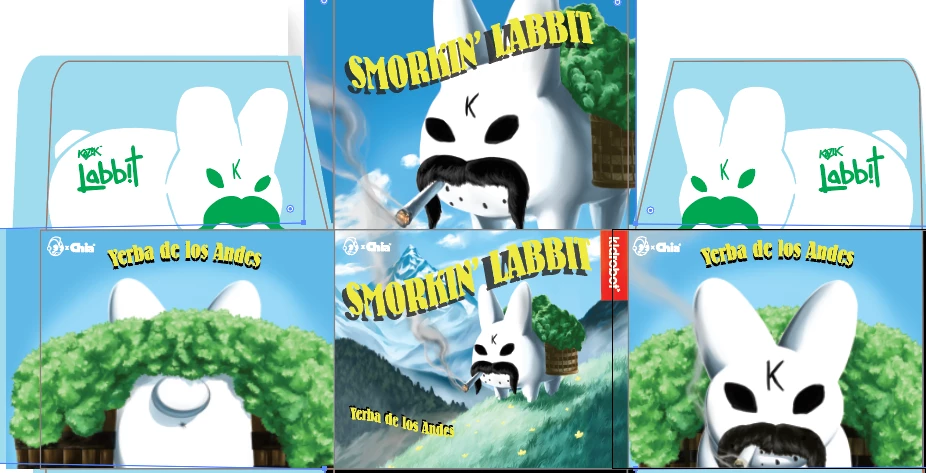 Chia Pet Labbit By Frank Kozik - Kidrobot 5" Art Toy Figure 12 Chia Pet Labbit By Frank Kozik - Kidrobot 5" Art Toy Figure