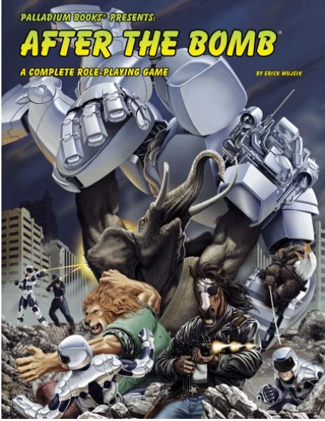 PALLADIUM BOOKS All Books After The Bomb RPG Hardcover (Pre-order) Q2 2021 3 PALLADIUM BOOKS All Books After The Bomb RPG Hardcover (Pre-order) Q2 2021
