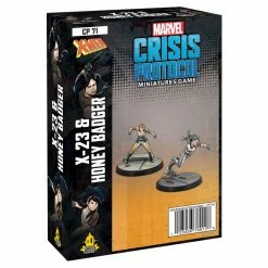 ATOMIC MASS GAMES Marvel Crisis Protocol: X-23 & Honey Badger Character Pack