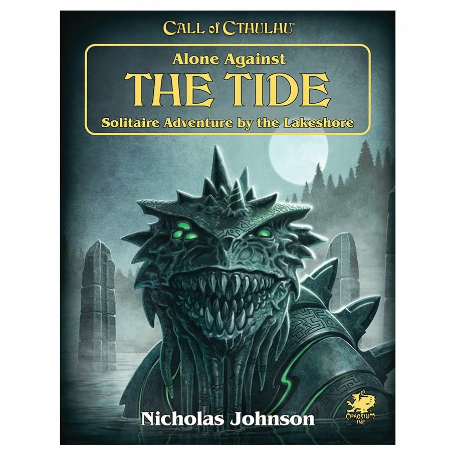 CHAOSIUM Call Of Cthulhu: Solo Adventure: Alone Against The Tide Role Playing Game All Books 3 CHAOSIUM Call Of Cthulhu: Solo Adventure: Alone Against The Tide Role Playing Game All Books