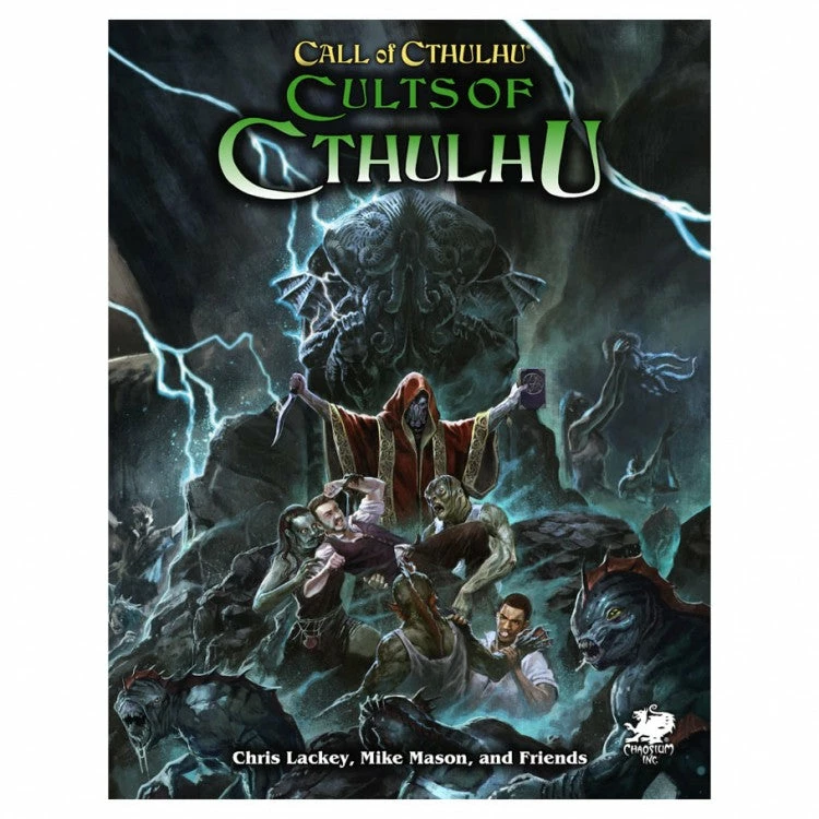 CHAOSIUM Call Of Cthulhu: Cults Of Cthulhu RPG Book All Books 3 CHAOSIUM Call Of Cthulhu: Cults Of Cthulhu RPG Book All Books