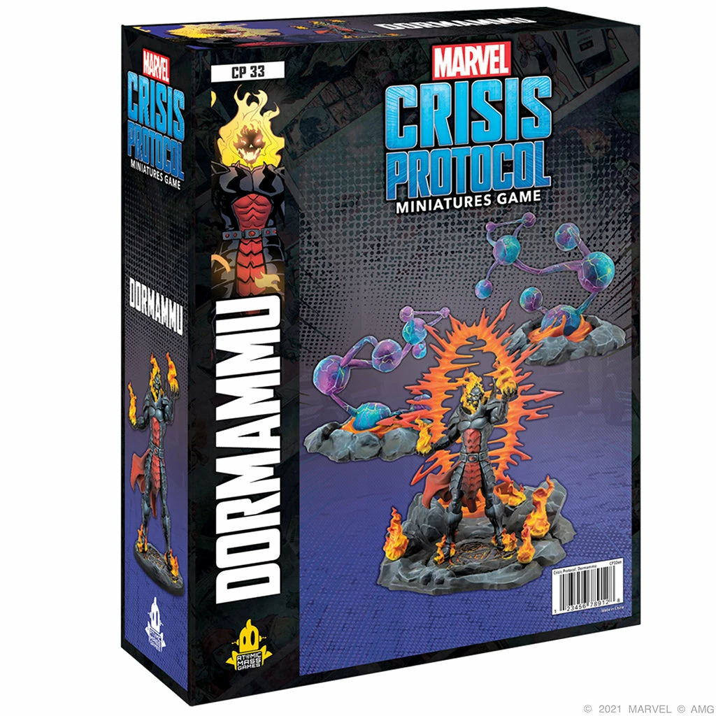 ATOMIC MASS GAMES Marvel Crisis Protocol: Dormammu Ultimate Encounter Miniatures Expansion 4 ATOMIC MASS GAMES Marvel Crisis Protocol: Dormammu Ultimate Encounter Miniatures Expansion
