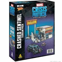 ATOMIC MASS GAMES Marvel Crisis Protocol: Crashed Sentinel Terrain Miniatures Expansion