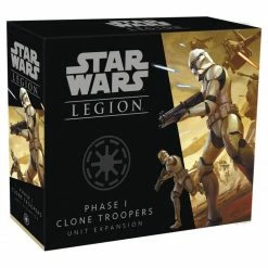 Fantasy Flight Games Star Wars SW Legion: Phase 1 Clone Troopers Unit Expansion Miniatures