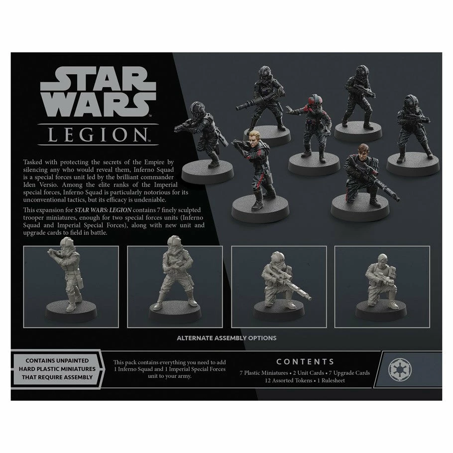 Fantasy Flight Games Star Wars SW Legion: Inferno Squad Unit Expansion Miniature 5 Fantasy Flight Games Star Wars SW Legion: Inferno Squad Unit Expansion Miniature